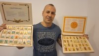 Варненски колекционер се гордее с 6000 кибрита (СНИМКИ)