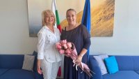 Световната оперна звезда Диана Дамрау пристигна във Варна	