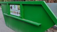 Поставих втори контейнер за растителни отпадъци в района на „Евксиноград“