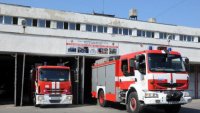 Пожар горя край паметника на Почивка