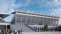 Строежът на стадион "Варна" напредва (СНИМКА)