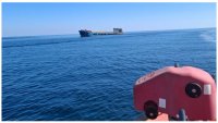 Още един поразен кораб в Черно море, този път в териториалните води на Румъния