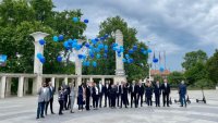 ГЕРБ – СДС откри предизборната кампания във Варна с балони 