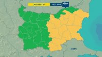 Обявиха жълт код за силен вятър във Варна на 28 март