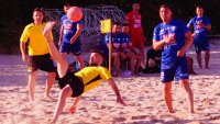 23 гола в първите два мача от турнира по плажен футбол във Варна