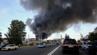 Русия атакува Одеса с дронове, горят сгради и коли